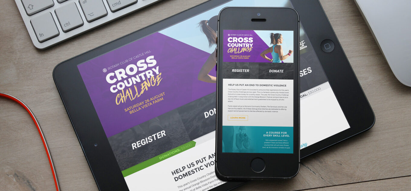 Cross Country Challenge web development